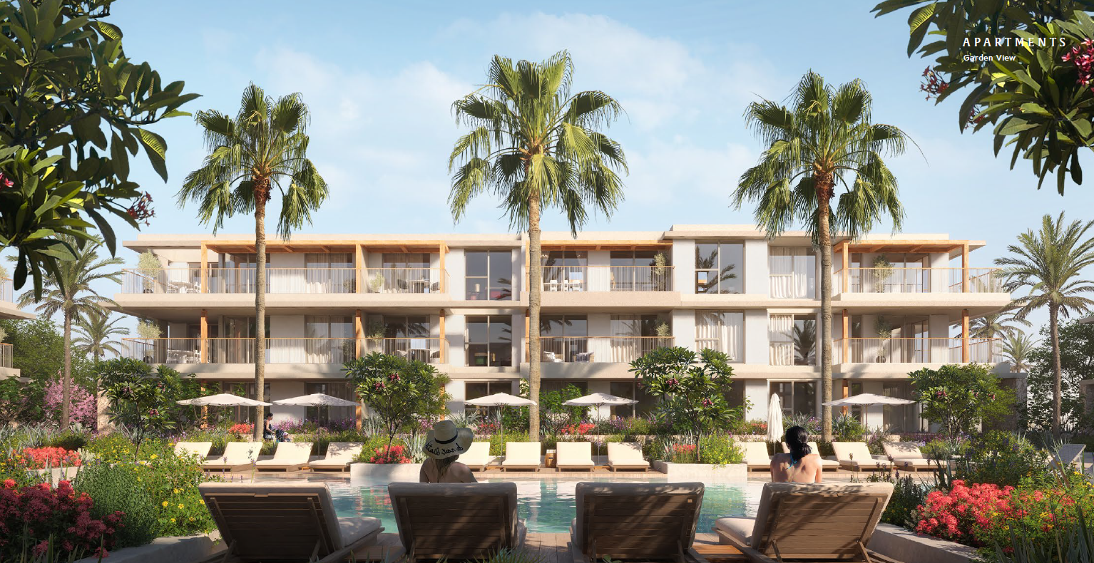 شقة بإطلالة